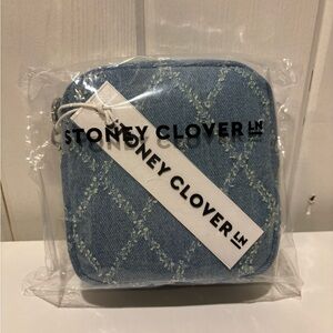 Stoney Clover Lane Denim Mini Pouch Coastal Cowgirl Cove